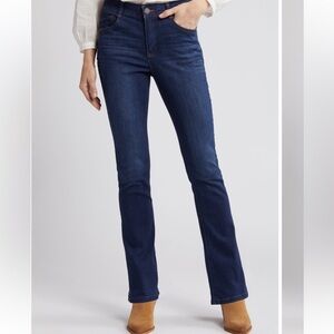 Wit & Wisdom Brittany ‘Ab’solutely High Waist Itty Bitty Bootcut Jeans